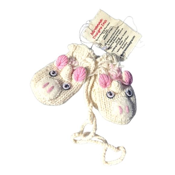 Nirvanna Designs Inc Small Unicorn Puppet Mittens - Picture 3 of 5